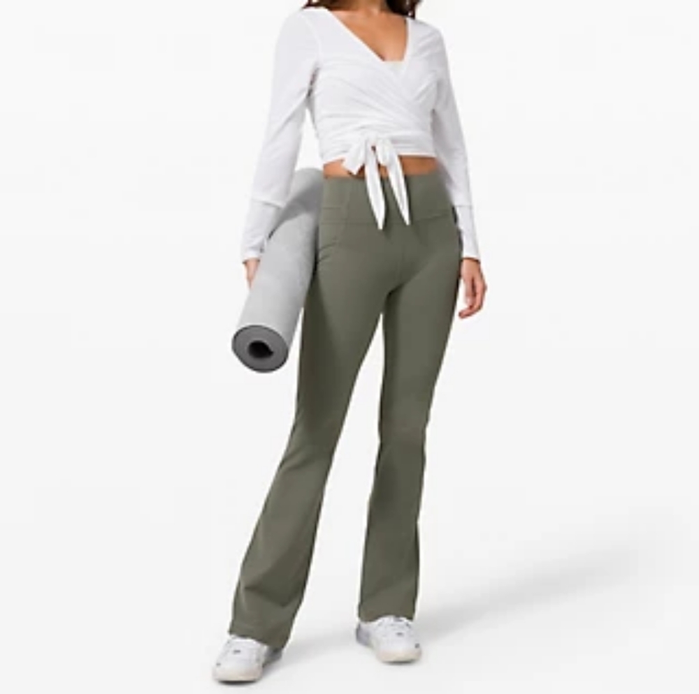 (NWOT) Lululemon Groove Pant Flare 32"